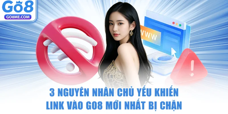 Link Vào GO8 Mới Nhất: Phá Vỡ Mọi Rào Cản Từ Nhà Mạng 7 3 nguyên nhân chủ yếu khiến link vào GO8 mới nhất bị chặn